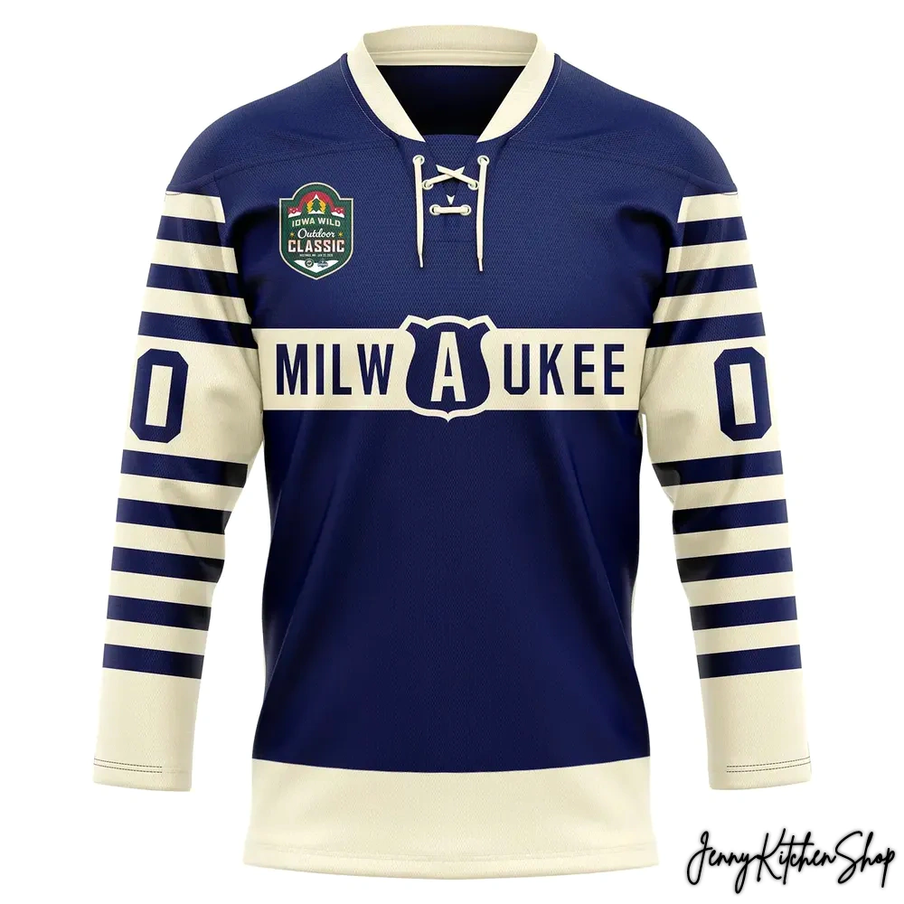 Milwaukee Admirals x Iowa Wild Outdoor Classic 2026 Jersey