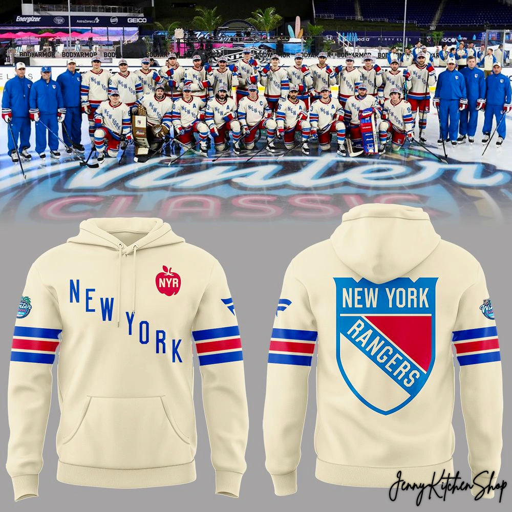New York Rangers Winter Classic Discover 2026 Hoodie