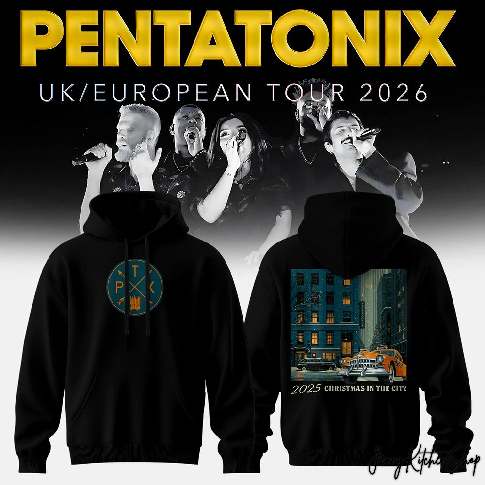 Pentatonix 2026 UK-European Tour Collection Hoodie