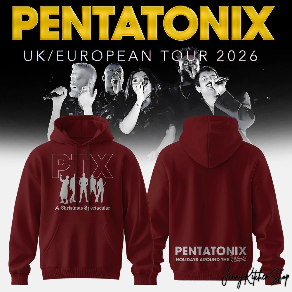 Pentatonix 2026 UK-European Tour Collection Hoodie