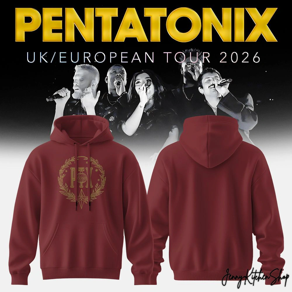 Pentatonix 2026 UK-European Tour Collection Hoodie