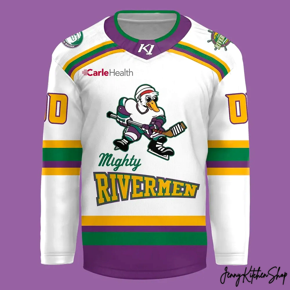 Peoria Rivermen 2026 Mighty Ducks Night Hockey Jersey
