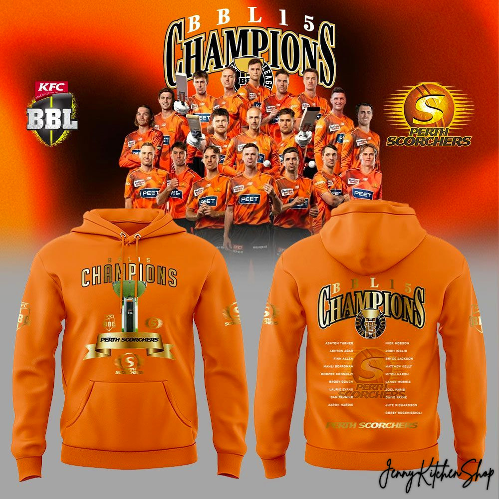 Perth Scorchers Champions Big Bash League Shirt, Hoodie