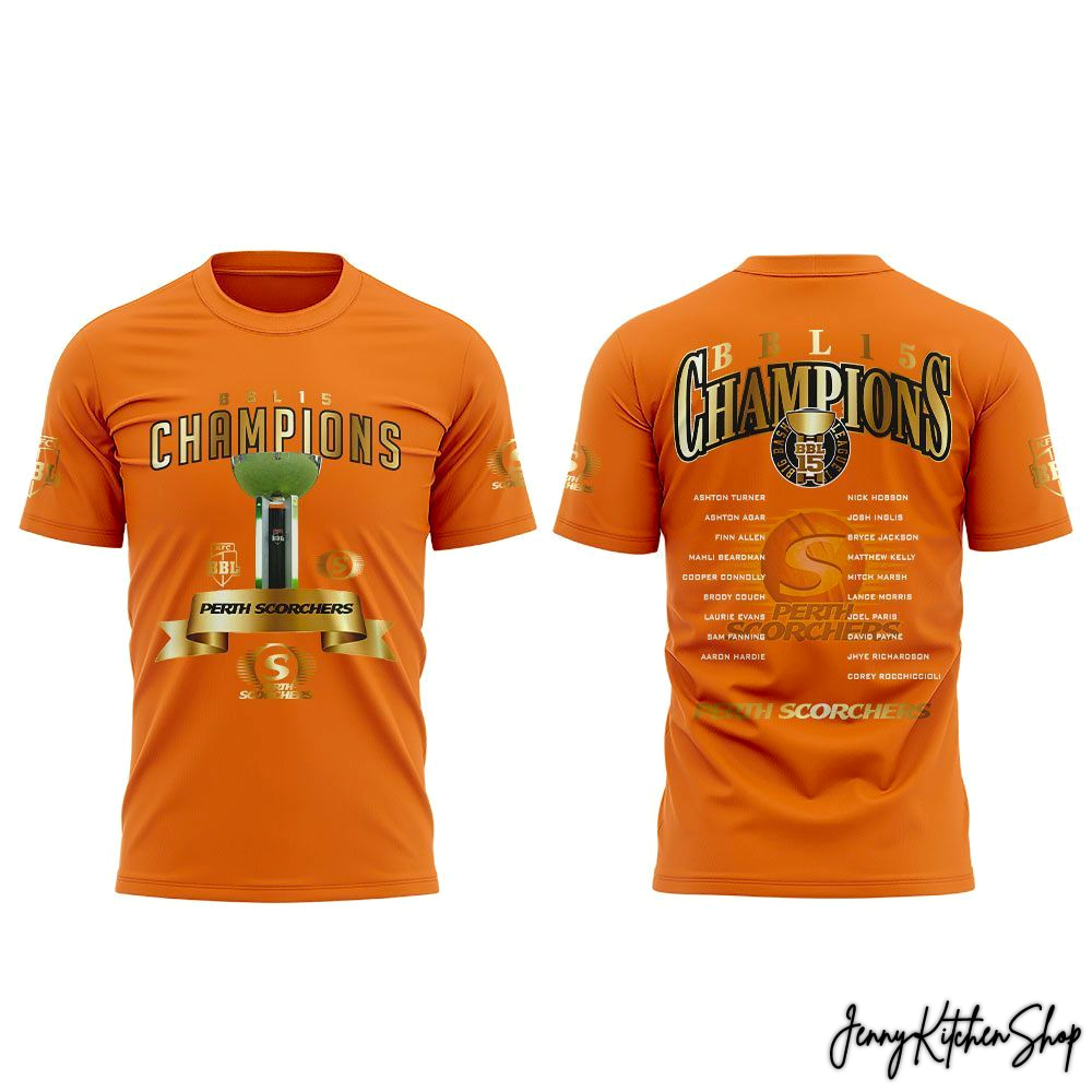 Perth Scorchers Champions Big Bash League Shirt, Hoodie