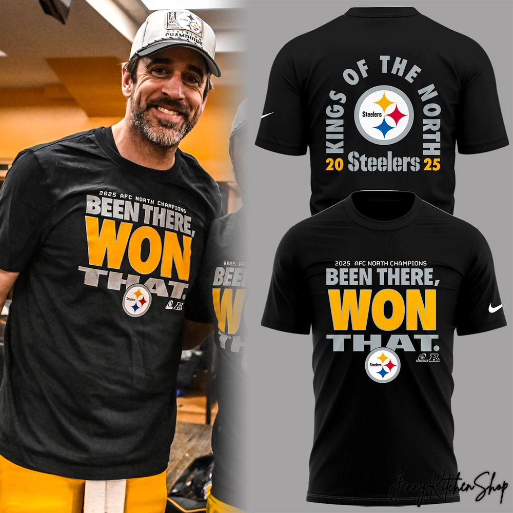Pittsburgh Steelers 2025 AFC North Division Champions Collection Shirt, Hoodie
