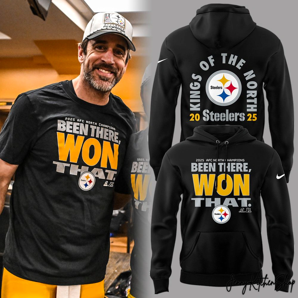 Pittsburgh Steelers 2025 AFC North Division Champions Collection Shirt, Hoodie