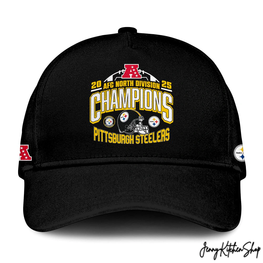 Pittsburgh Steelers AFC North 2025 Champs Shirt, Hoodie