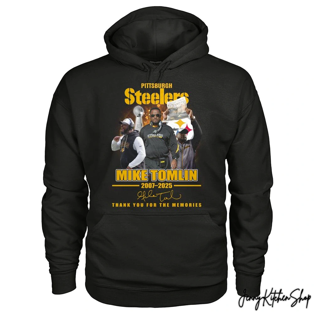 Pittsburgh Steelers Mike Tomlin 2007-2025 Thank You For Memories Shirt