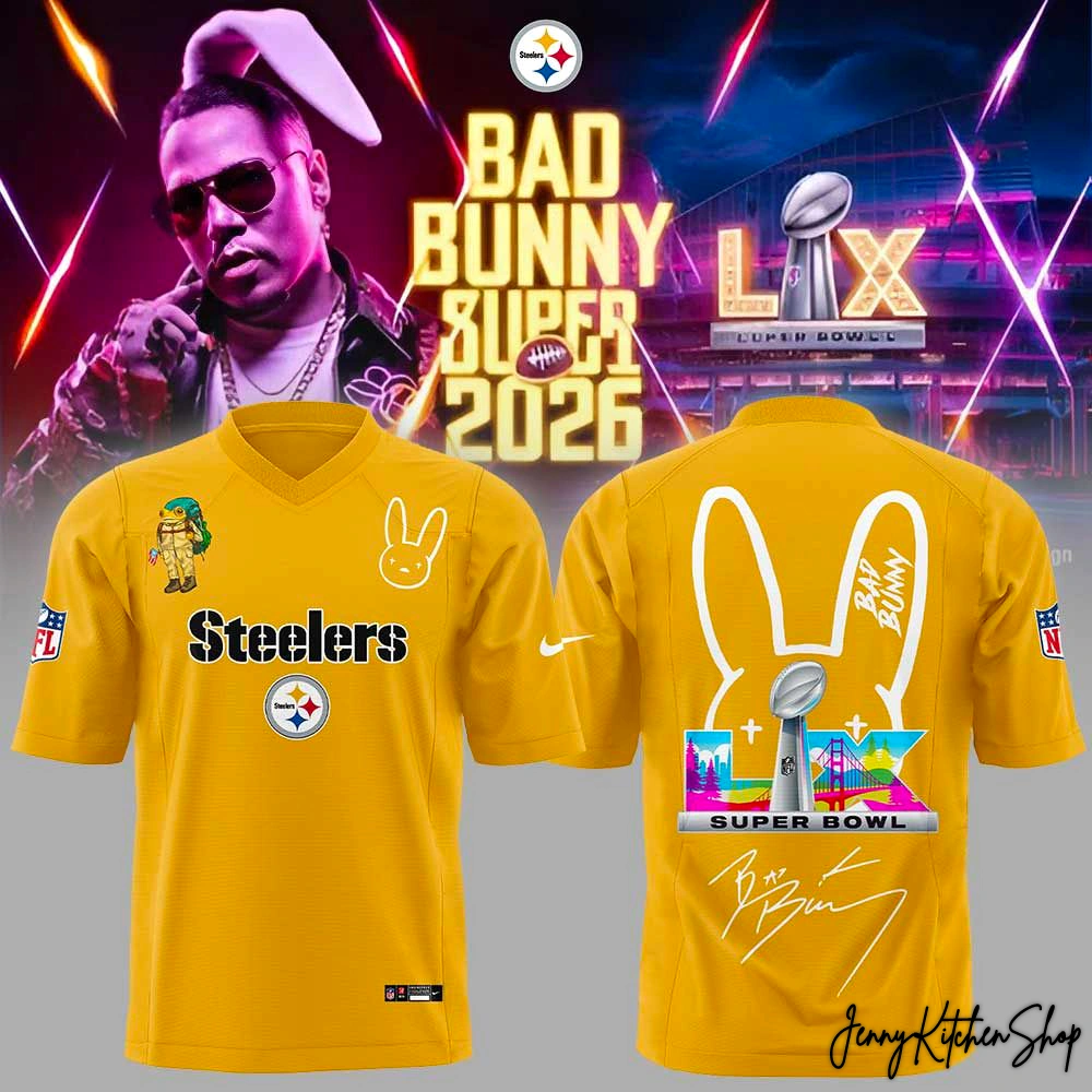 Pittsburgh Steelers x Bad Bunny 2026 Super Bowl Jersey