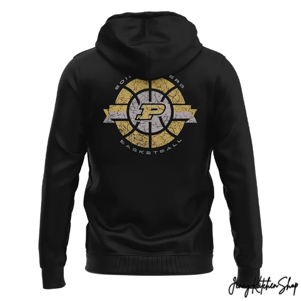 Purdue Boilermakers Blackout Patch Limited Hoodie