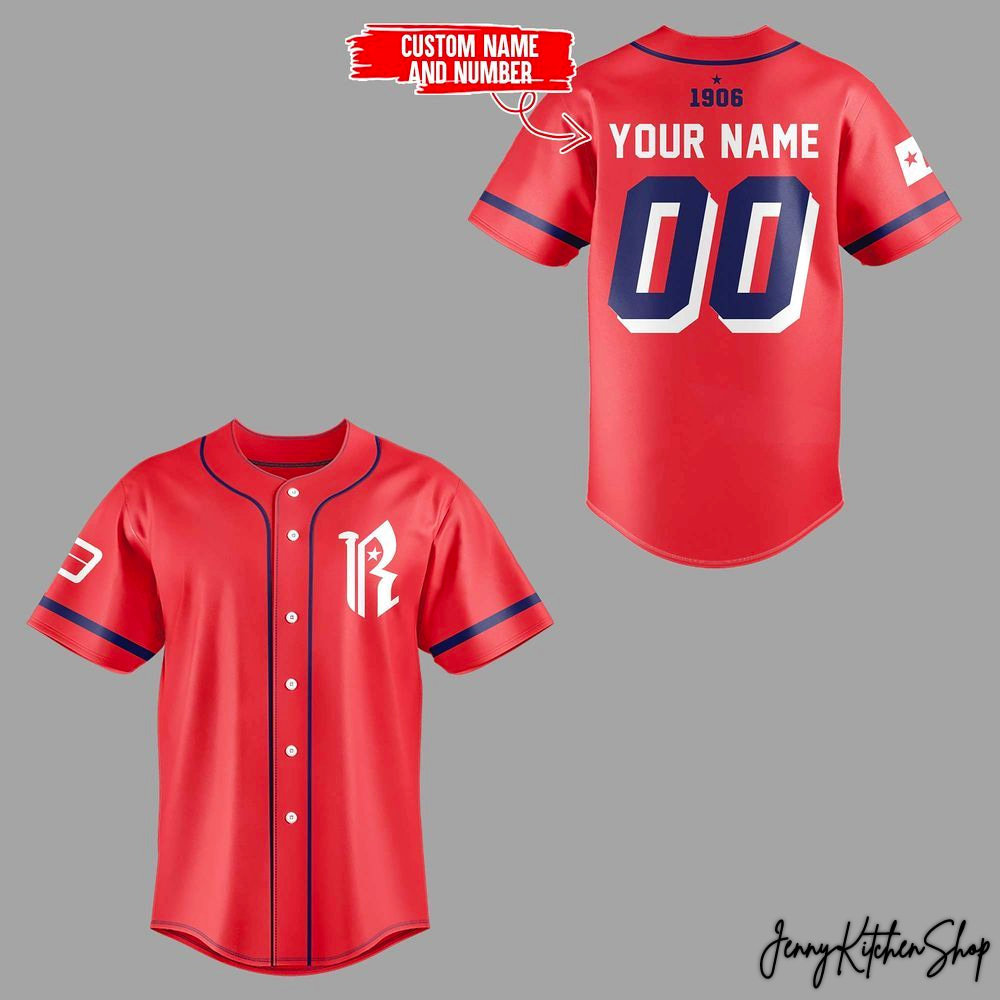 Radford Highlanders 2026 Red Baseball Jersey