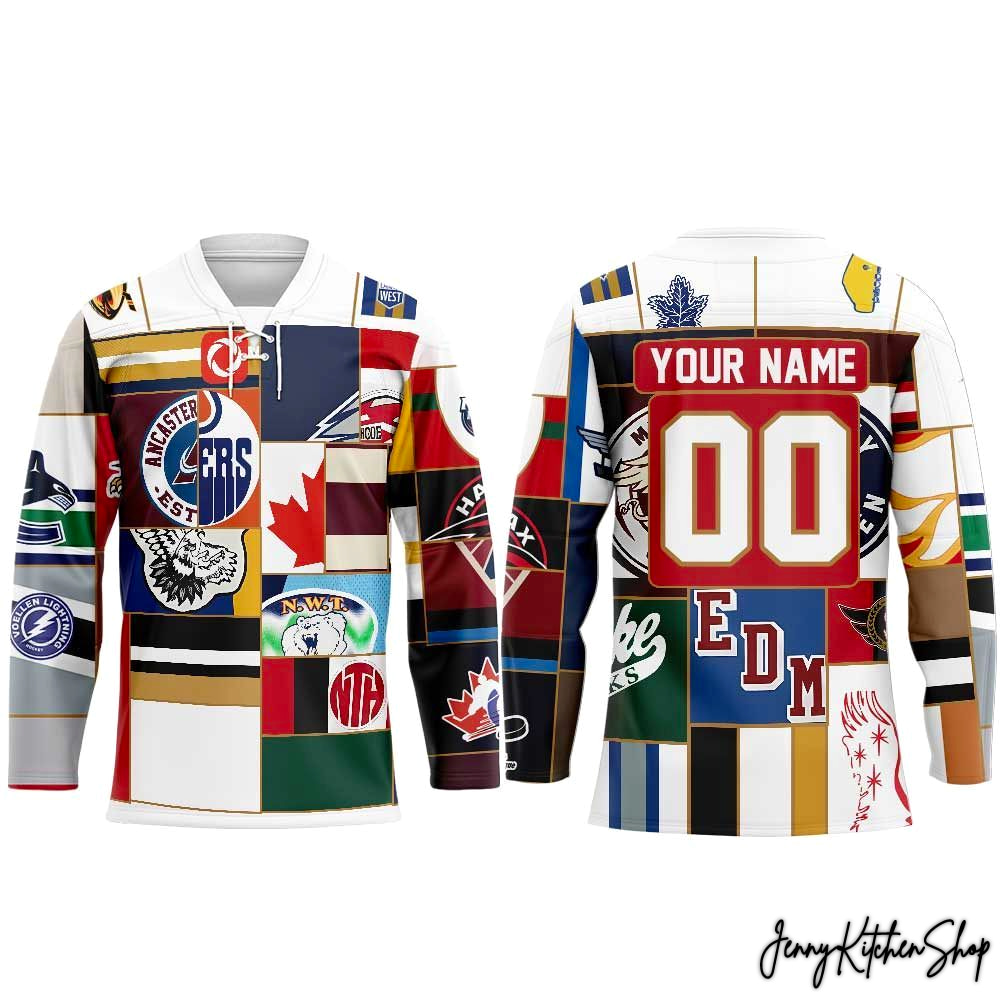 Rogers and McDavid 2026 The Great Canadian Custom Hockey Jersey