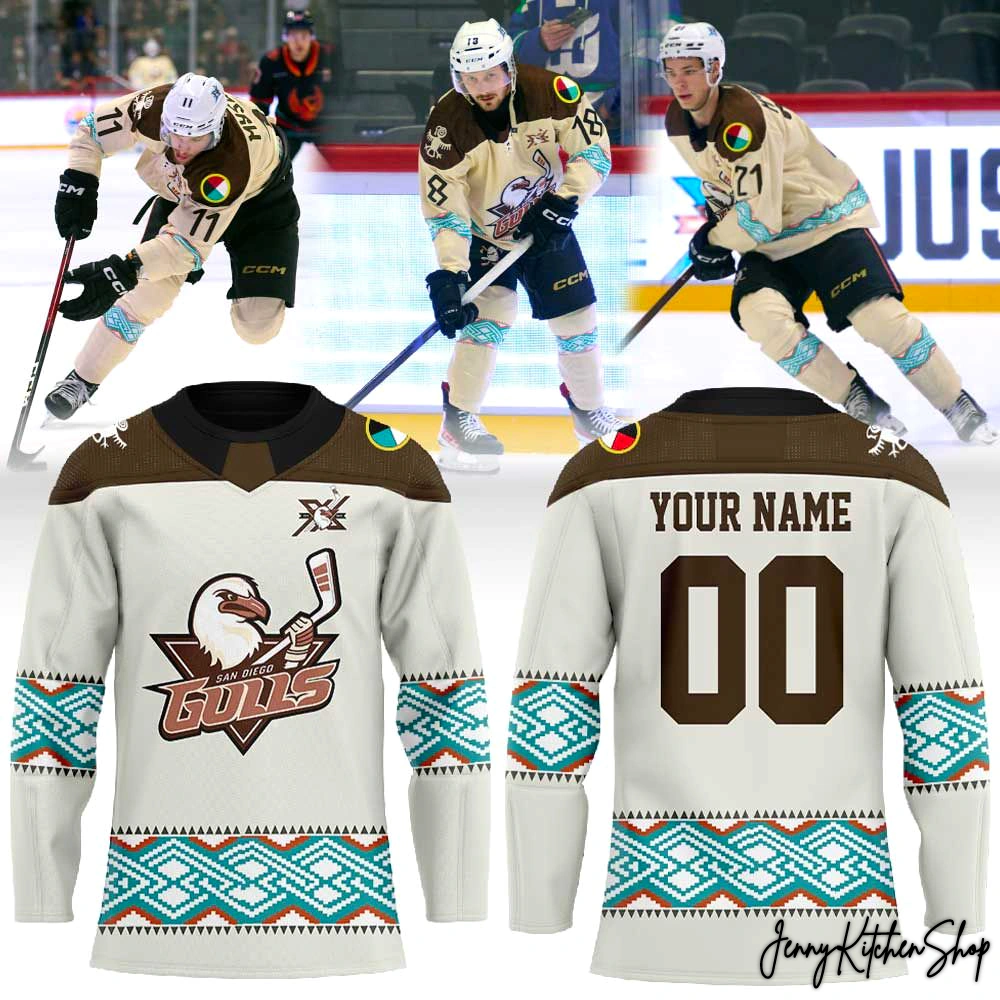 San Diego Gulls 2026 American Heritage Night Jersey