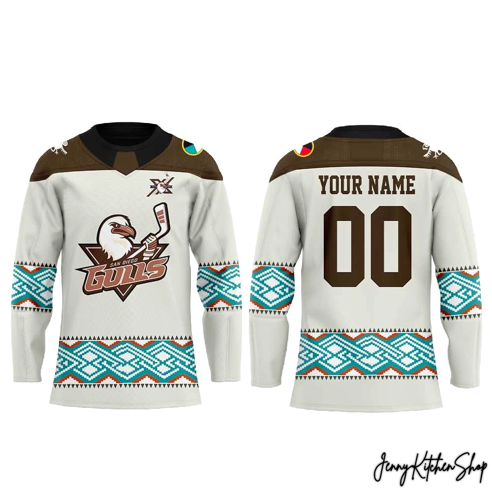 San Diego Gulls 2026 American Heritage Night Jersey