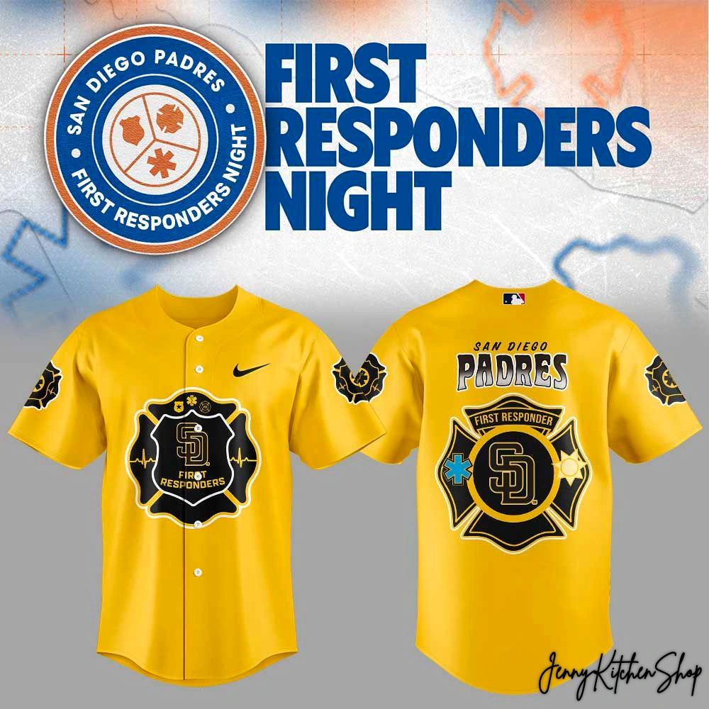 San Diego Padres First Responders Night 2026 Jersey