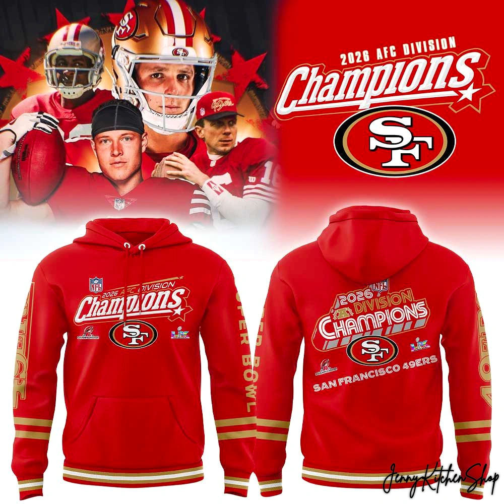 San Francisco 49ers NFC 2026 Champions Hoodie
