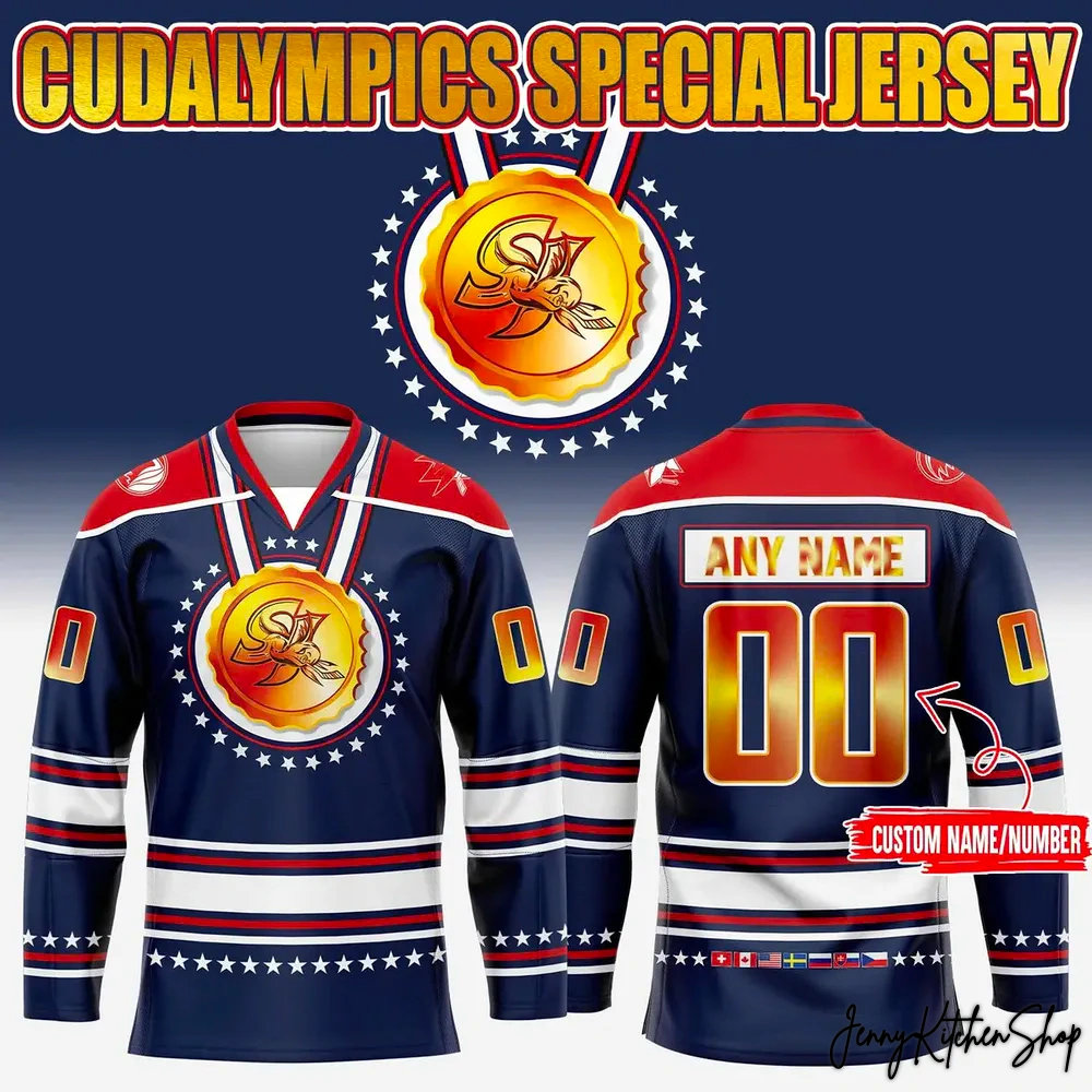 San Jose Barracuda 2026 Cudalympics Hockey Jersey