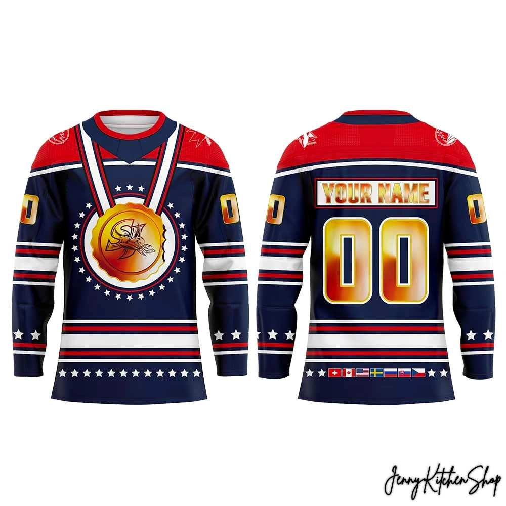 San Jose Barracuda 2026 Cudalynpics Custom Hockey Jersey