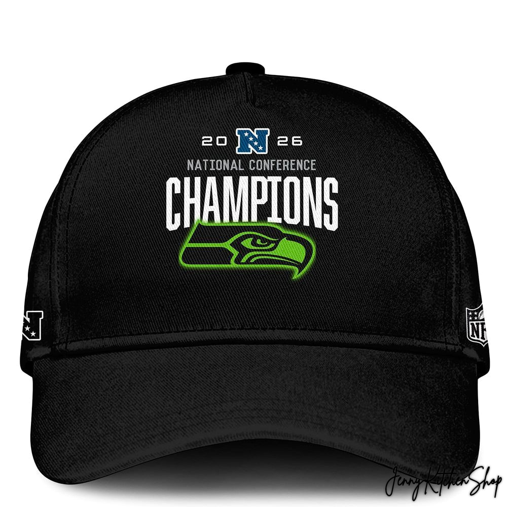 Seattle Seahawks 2026 NFC Champions Collection Hoodie