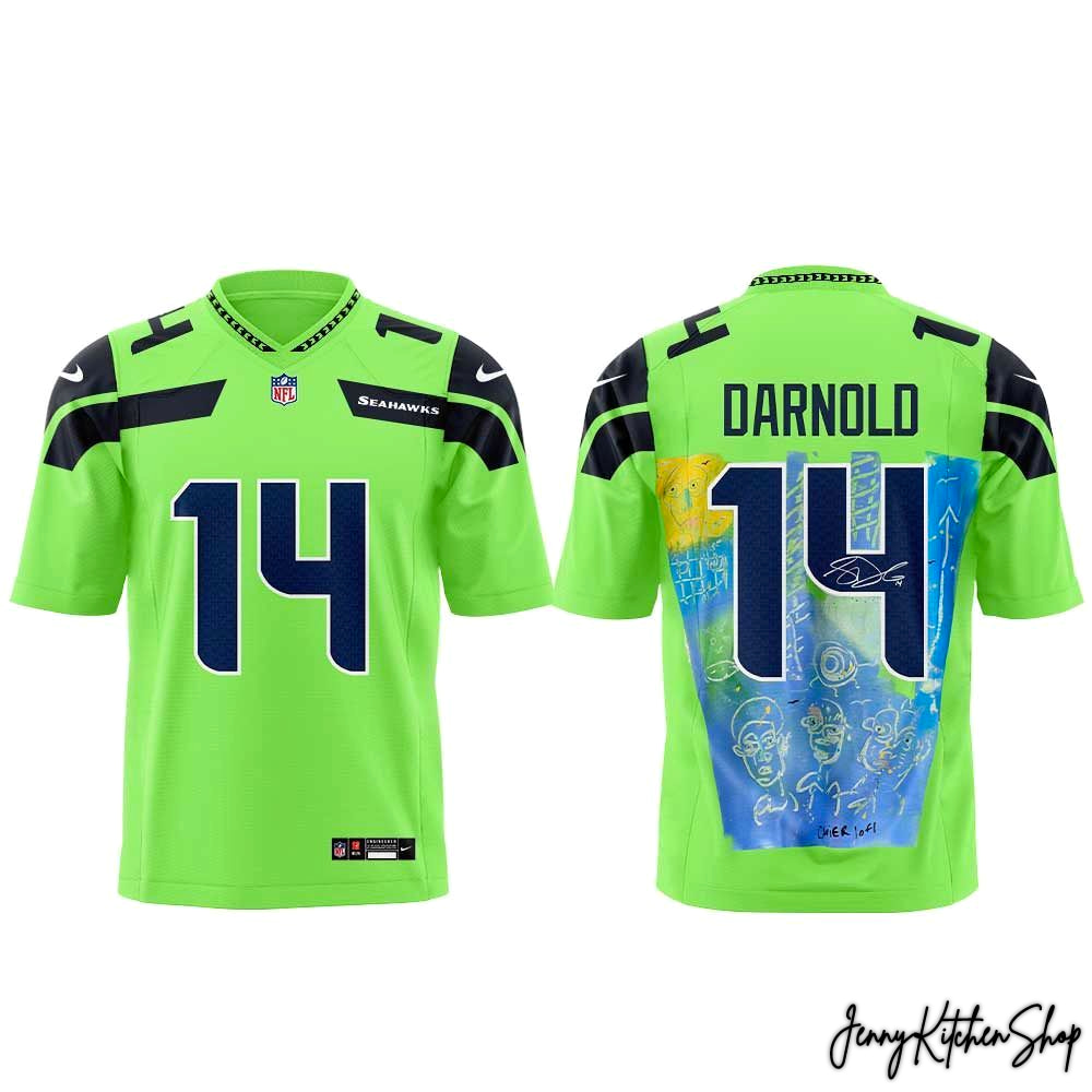 Seattle Seahawks Fine Art Launches 2026 Super Bowl Jersey
