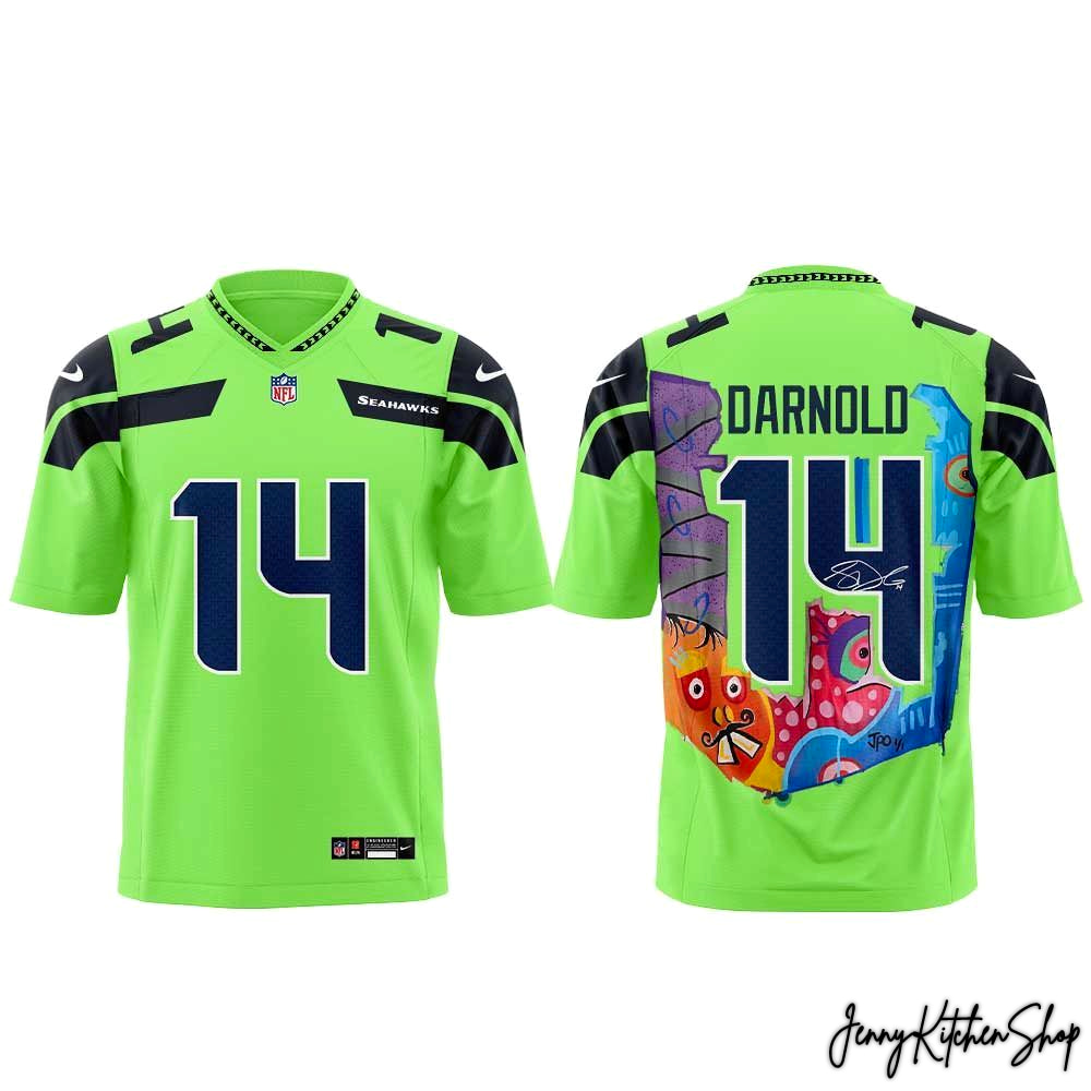 Seattle Seahawks Fine Art Launches 2026 Super Bowl Jersey