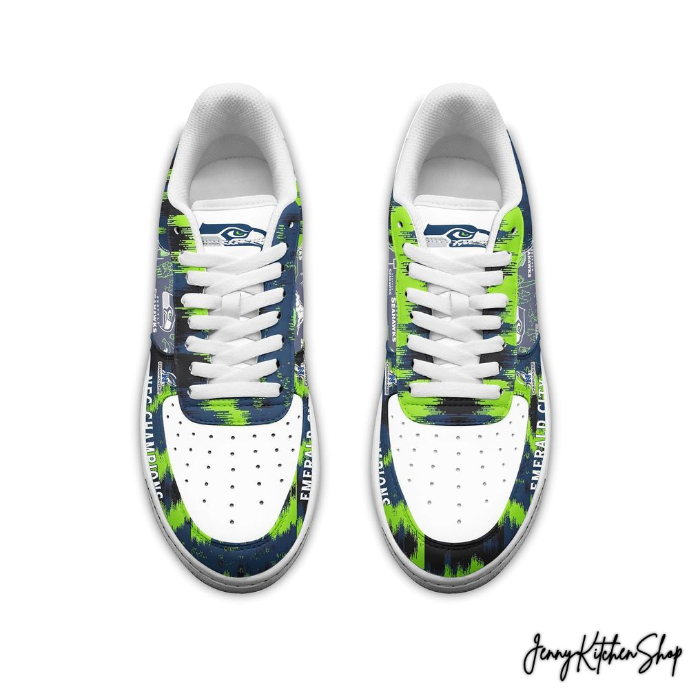 Seattle Seahawks NFC Champions 2025-26 Shoes