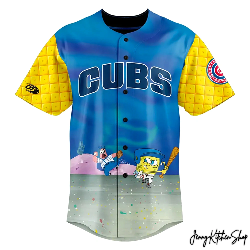 South Bend Cubs SpongeBob SquarePants 2026 Limited Jersey