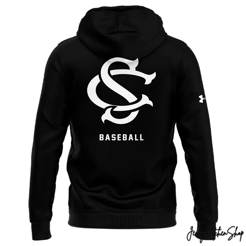 South Carolina x Coach Paul Mainieri 2026 Black Hoodie