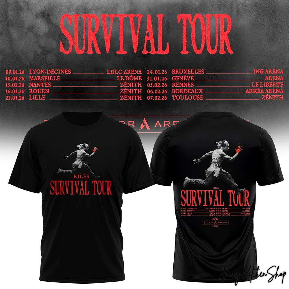 Survival Tour Europe 2026 For Fan Limited Shirt