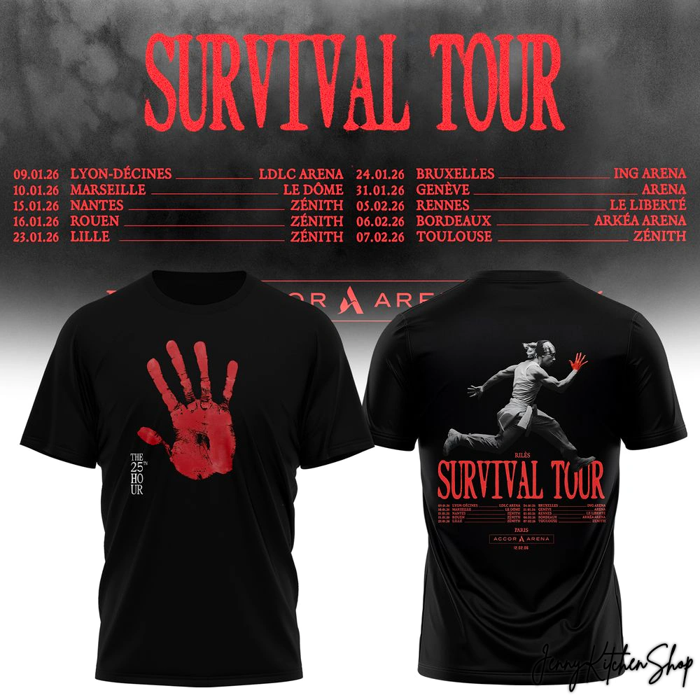 Survival Tour Europe 2026 For Fan Limited Shirt