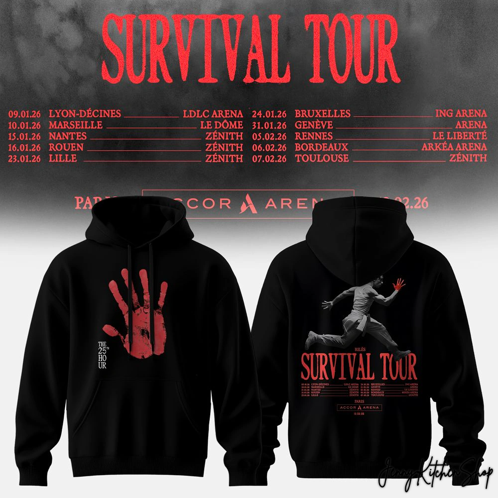 Survival Tour Europe 2026 For Fan Limited Shirt