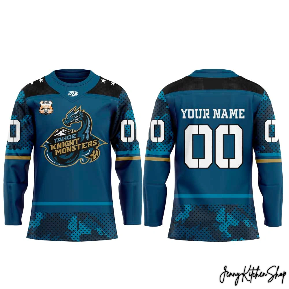 Tahoe Knight Monsters Military Appreciation 2026 Hockey Jersey