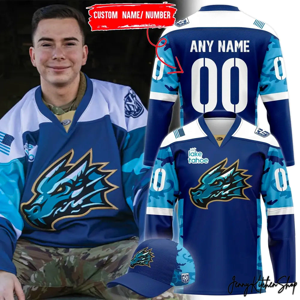 Tahoe Knight Monsters Military Appreciation 2026 Special Jersey