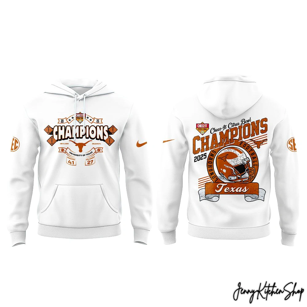 Texas Longhorns 2025 Cheez It Citrus Bowl Champions Shirt
