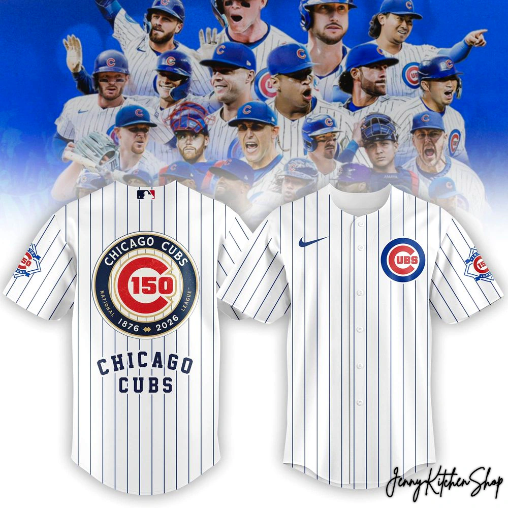 The Chicago Cubs 150th Anniversary 2026 Baseball Jersey