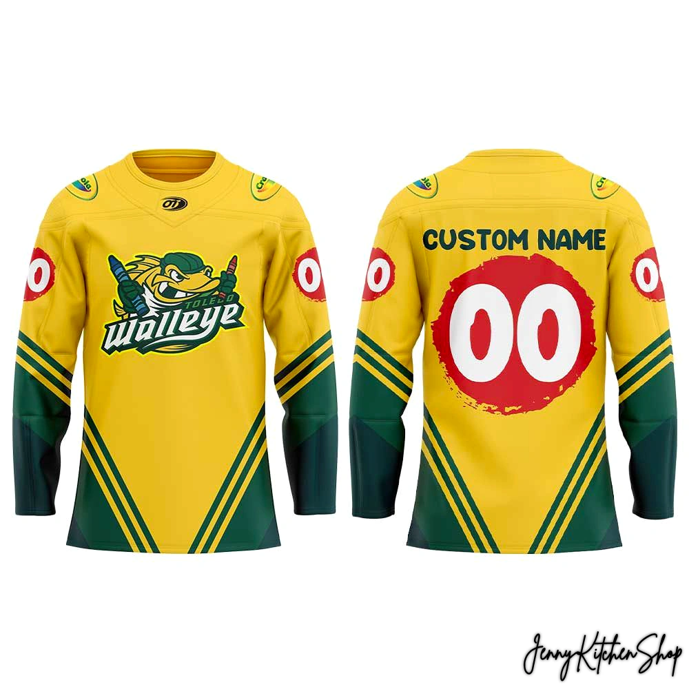 Toledo Walleye 2026 Our Box Of Crayons Hockey Jersey