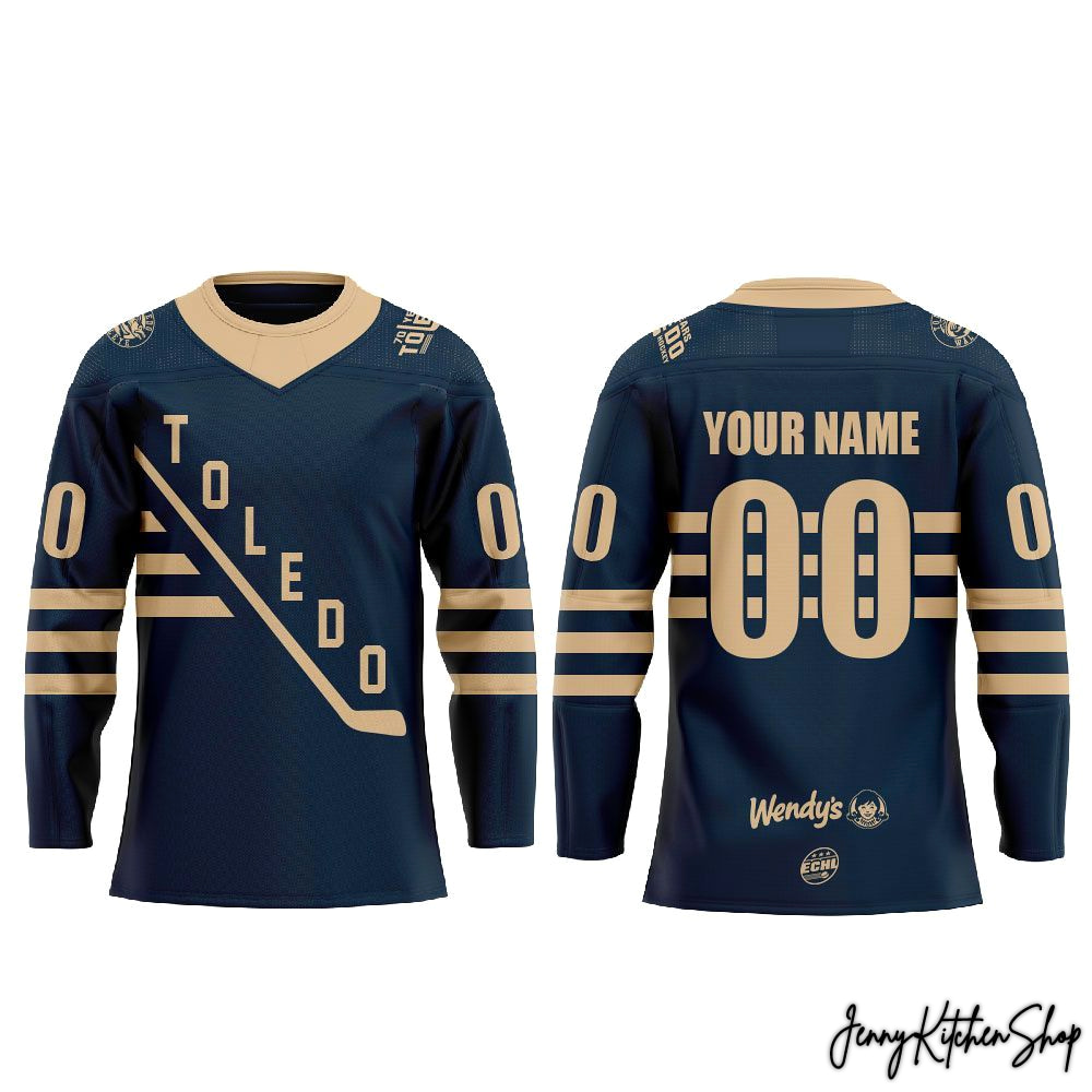 Toledo Walleye 70 Years Heritage Weekend Honoring Jersey