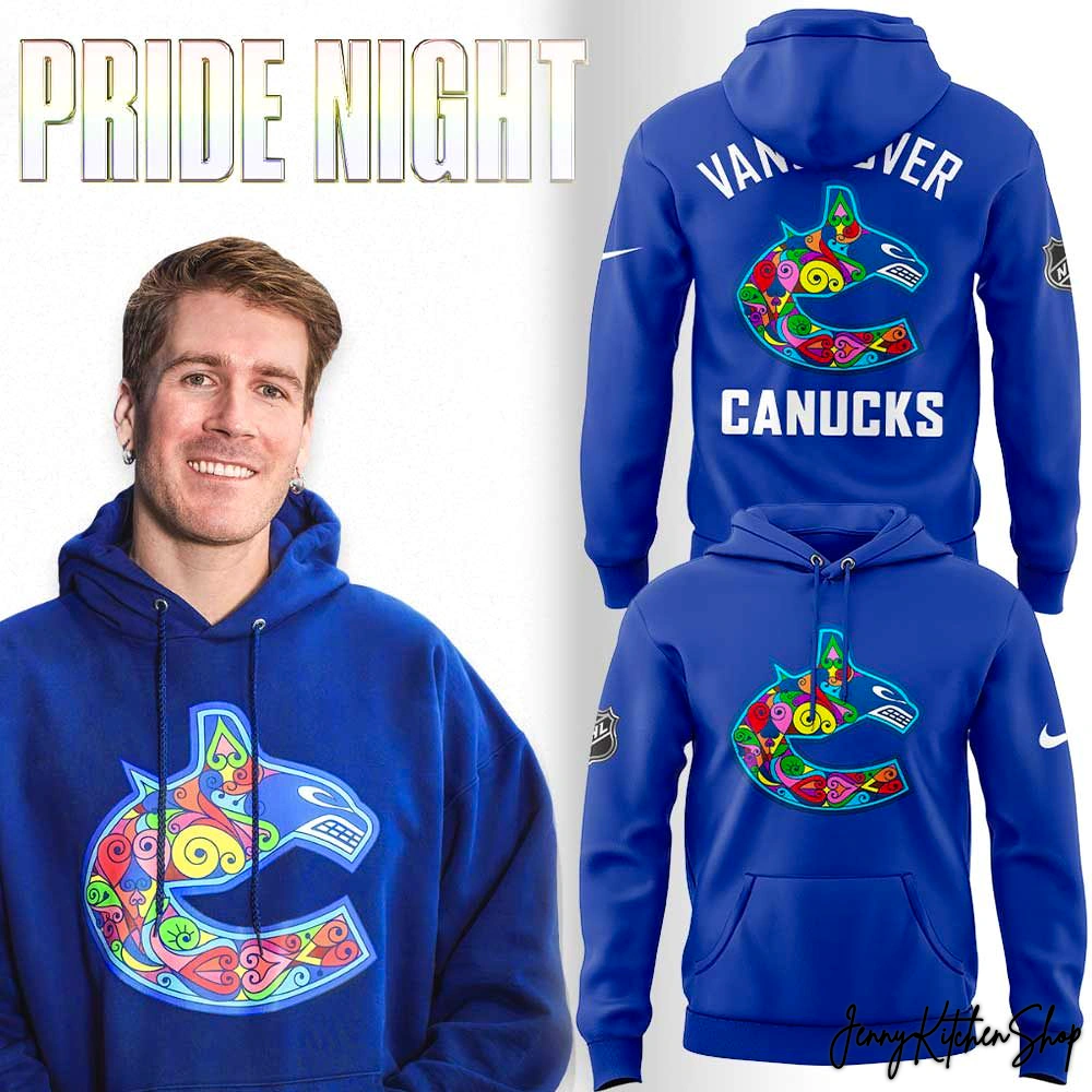 Vancouver Canucks Pride Night 2026 Limited Hoodie
