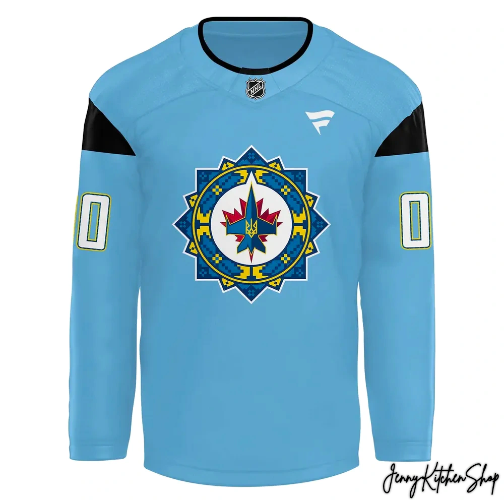 Winnipeg Jets Ukrainian Heritage Night 2026 Hockey Jersey