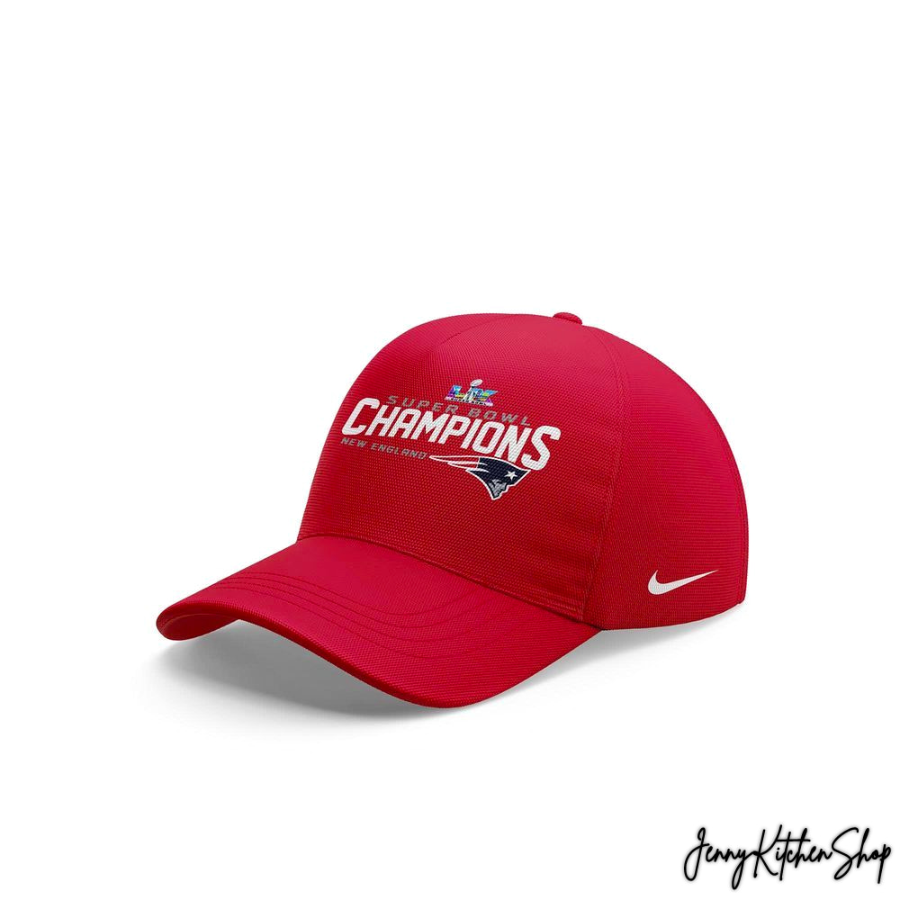2026 NE Patriots Super Bowl Champions Red Hoodie