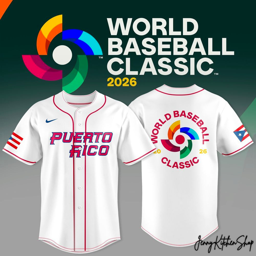 2026 Puerto Rico World Baseball Classic Jersey