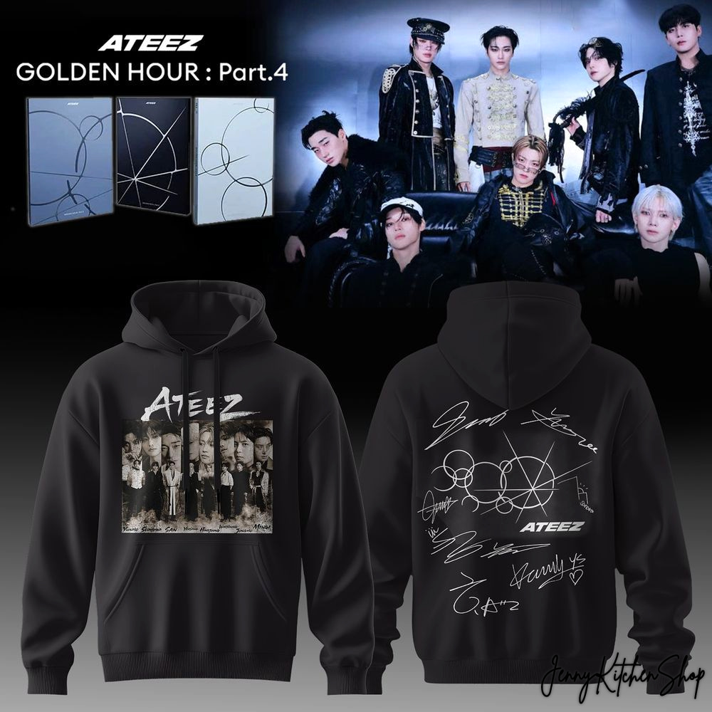 ATEEZ 2026 Golden Hour Signature Special Hoodie