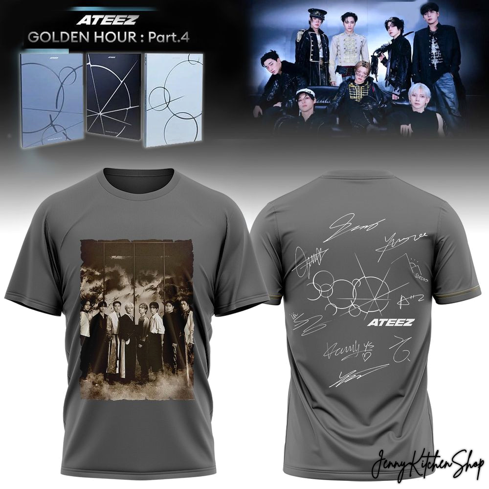 ATEEZ Golden Hour Signature Collection Shirt