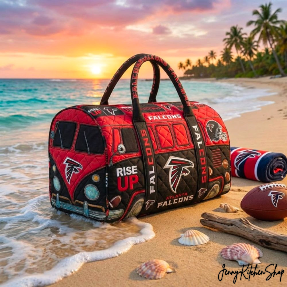 Atlanta Falcons Limited Edition Quilted Duffle Bag