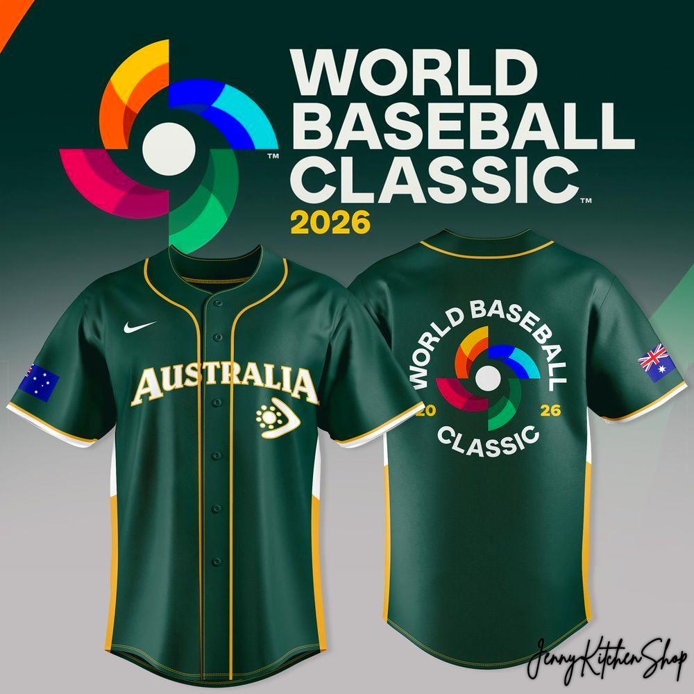 Australia World Baseball Classic 2026 Jersey