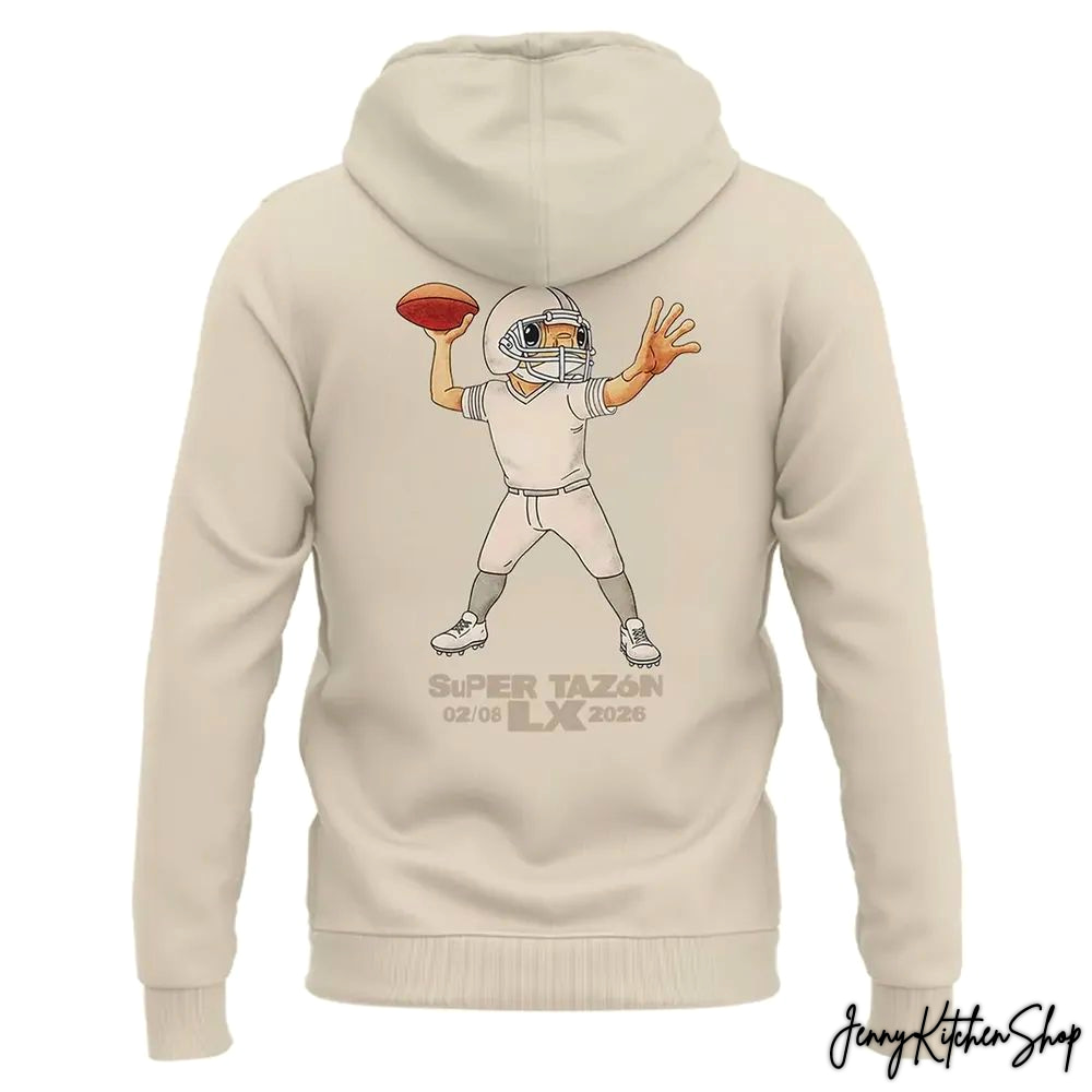 Bad Bunny Super Tazón LX 2026 Hoodie