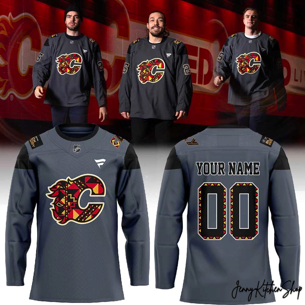 Calgary Flames 2026 Black History Month Hockey Jersey