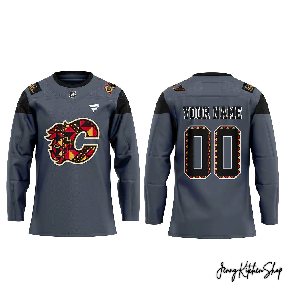 Calgary Flames 2026 Black History Month Hockey Jersey