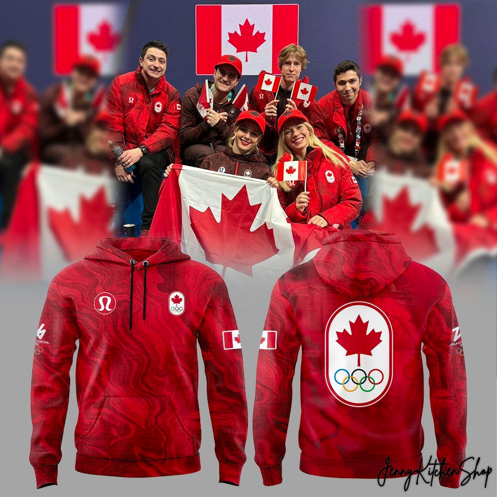 Canada 2026 Milano Cortina Limited Red Hoodie