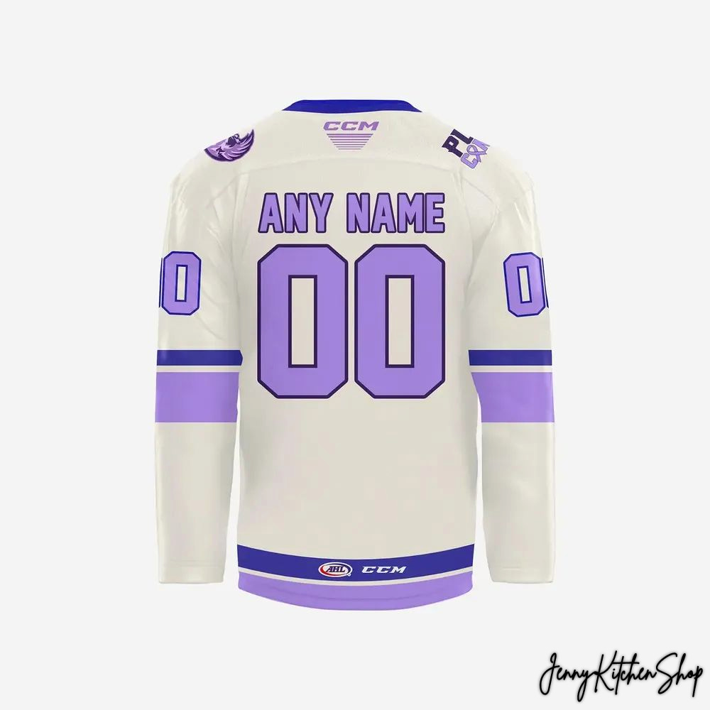Coachella Valley Firebirds 2026 Cancer Awareness Night Jersey